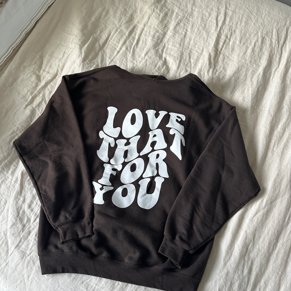 Semispoiled Brown "Love That For You" Hoodie